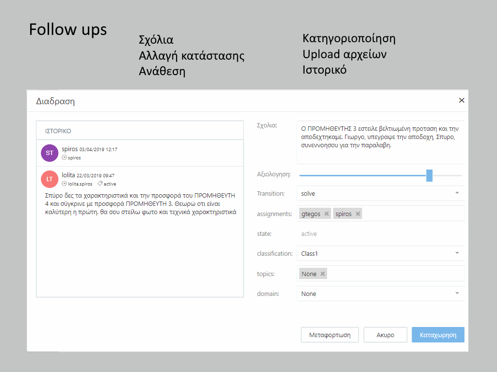 Clusters - Follow Ups